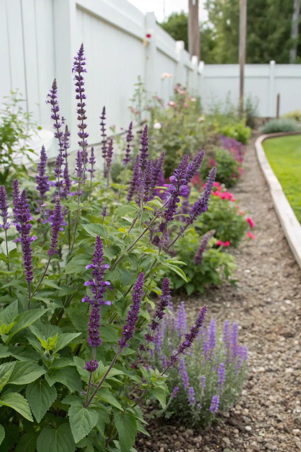 Simplify your garden care with hardy salvia varieties.