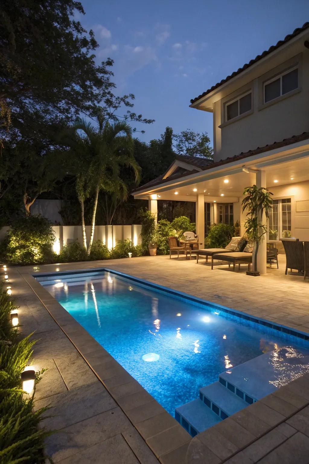 LED lights offer sustainability and longevity.