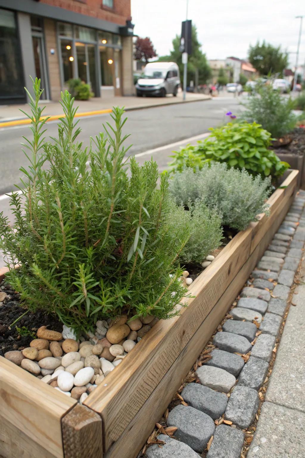 Blend beauty and utility with a herb garden.