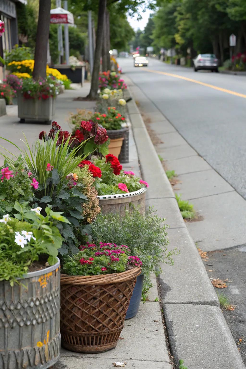 Flexibility and style with a container garden.