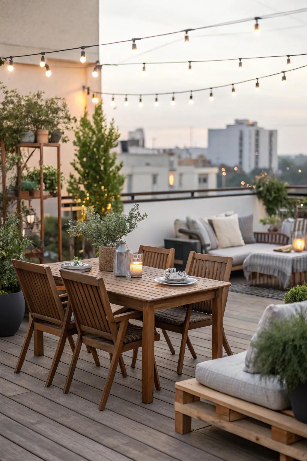 Furniture zones enhance functionality.