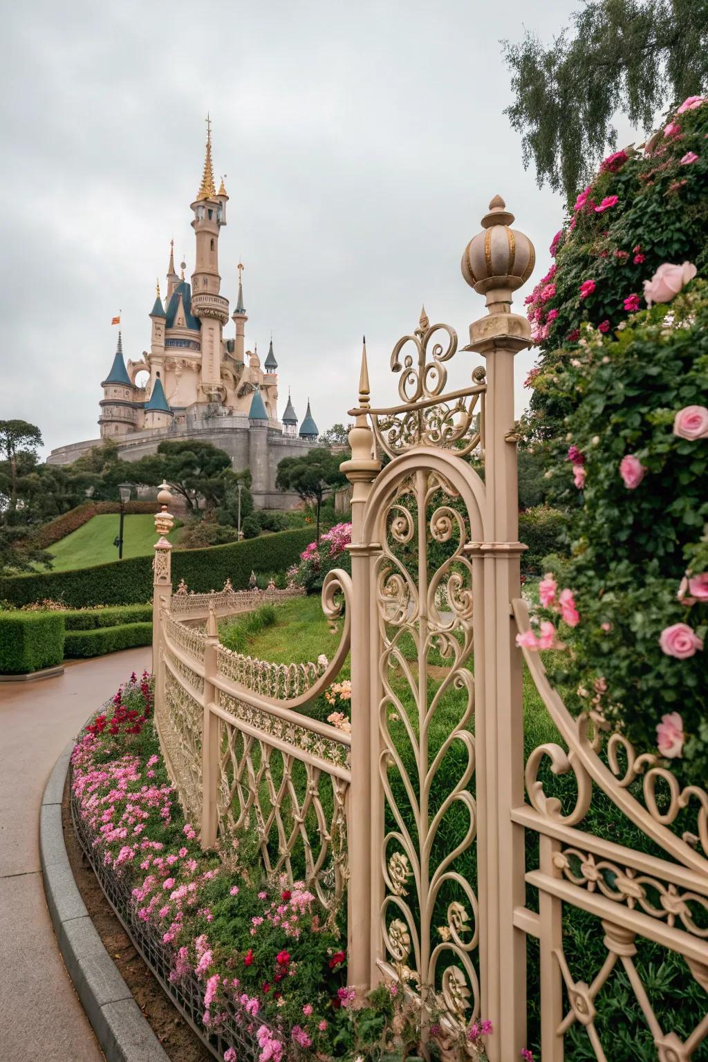 Fairy tale fences add enchanting and whimsical details to your garden.