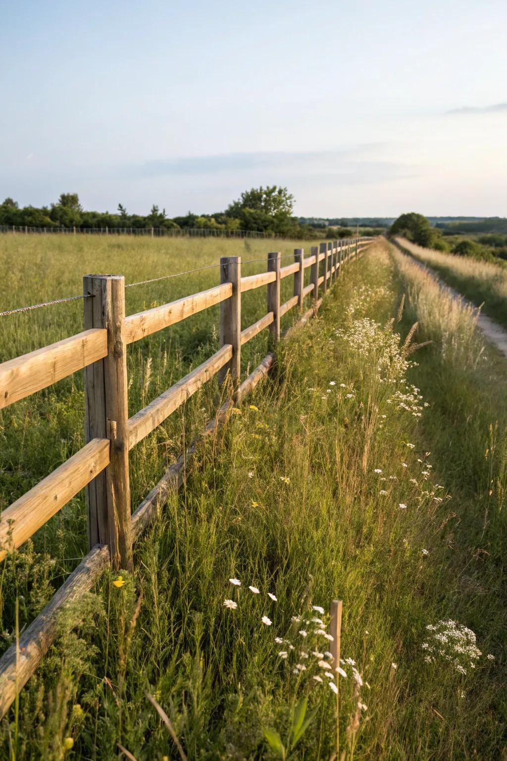 Mixed materials bring both style and strength.