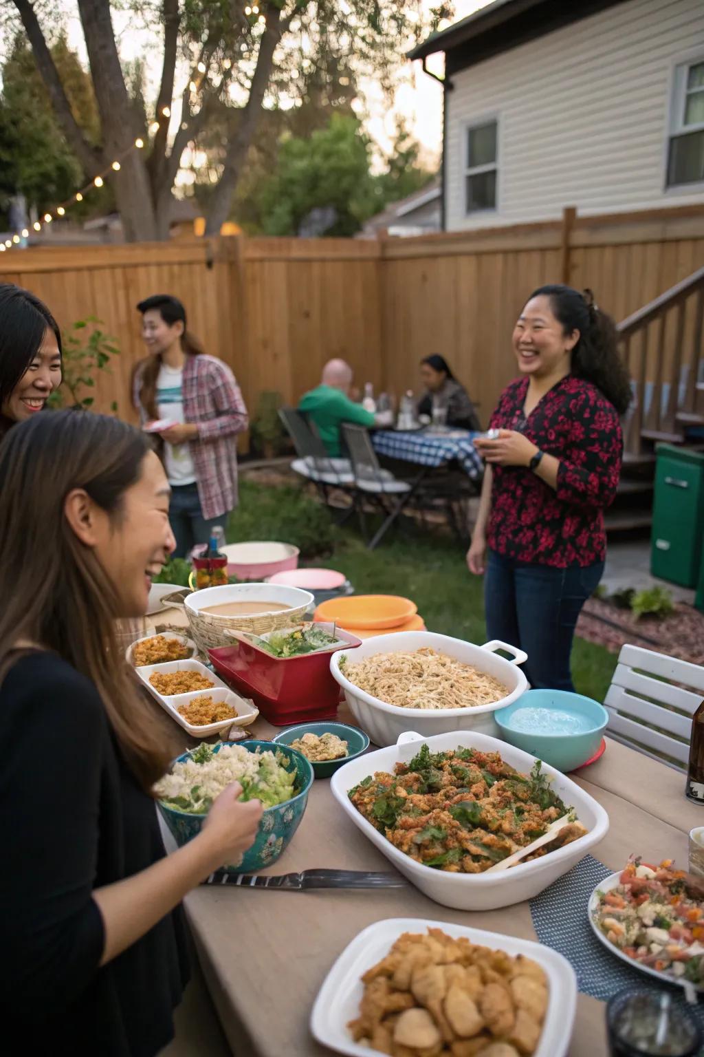 Celebrate diversity with a cultural potluck for your birthday.