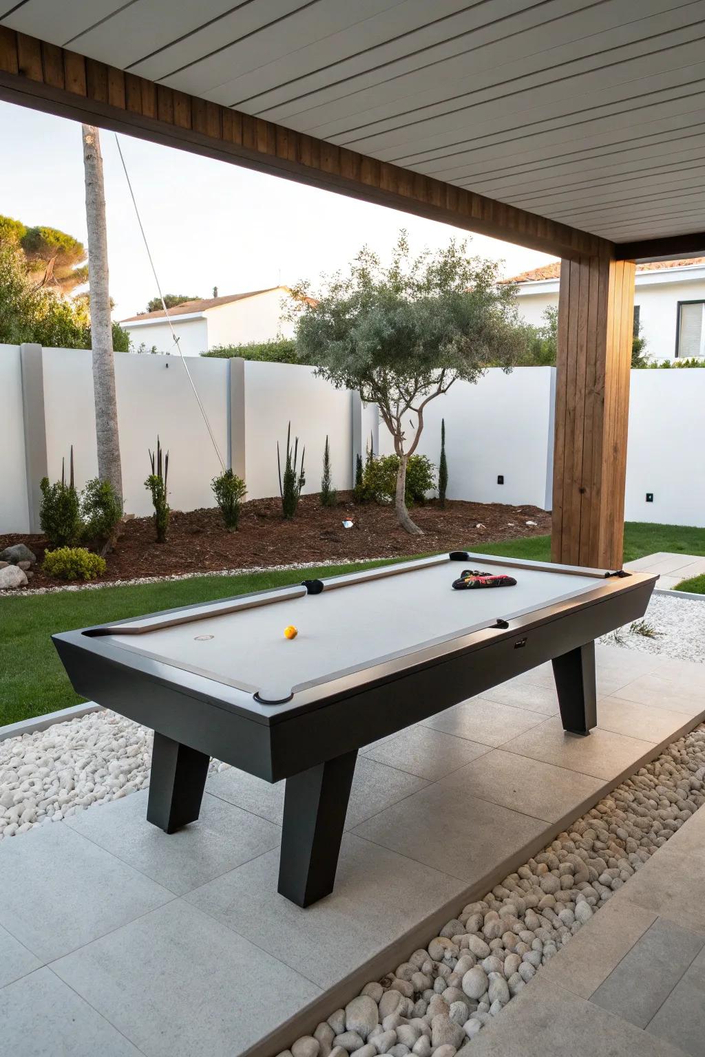 Modern designs turn your pool table into a striking focal point.