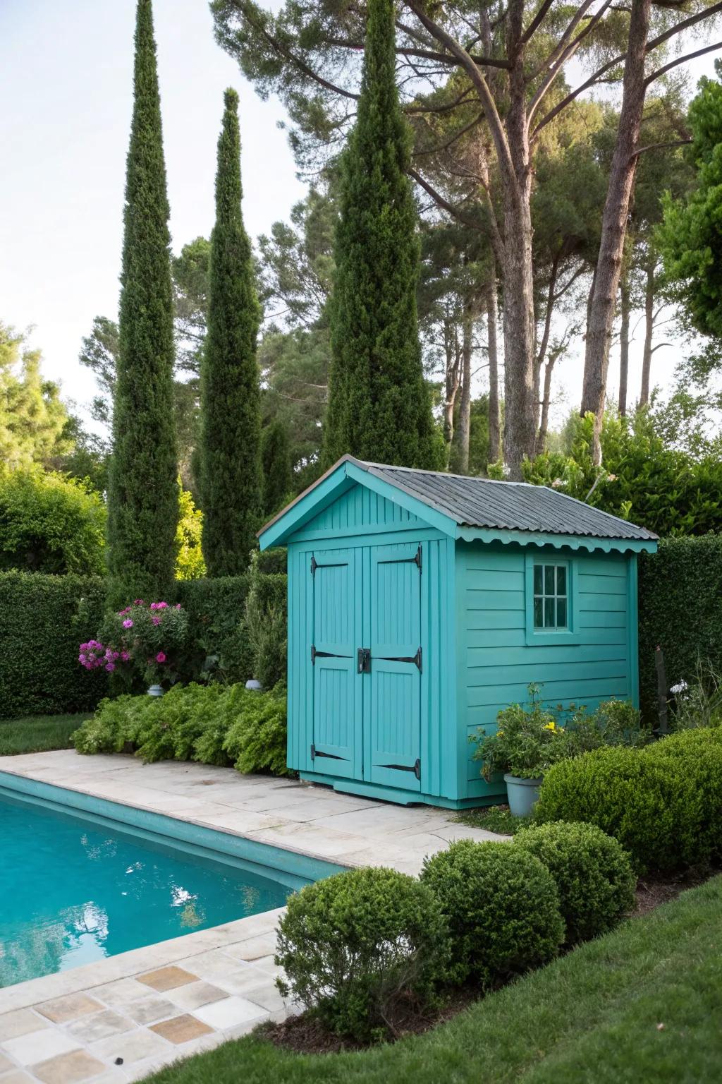 A splash of color makes all the difference.