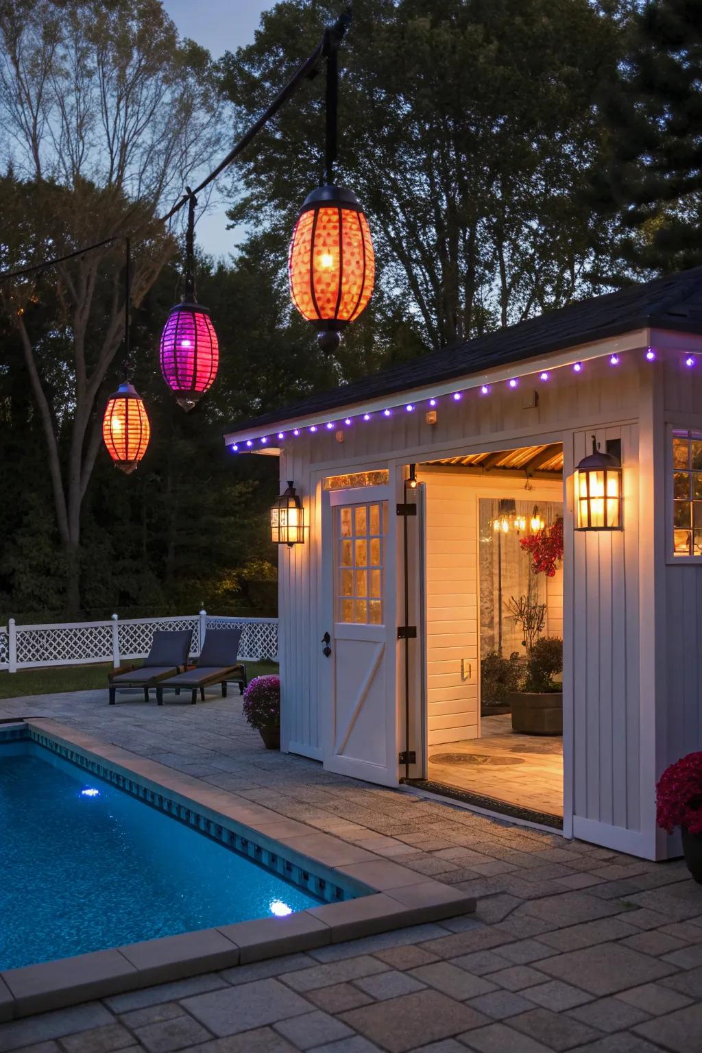 Set the mood with personalized lighting.