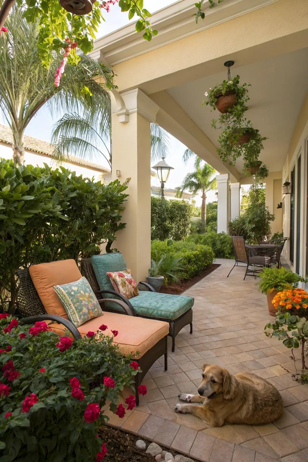 A pet-friendly area for your furry friends to enjoy.