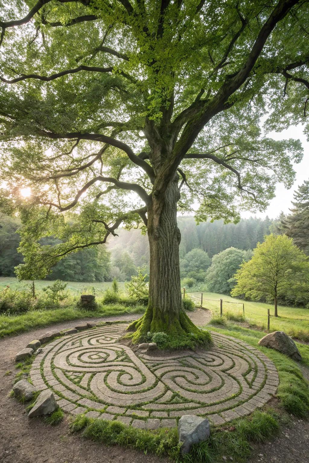 Celtic knot designs bring a touch of mystique and artistry.