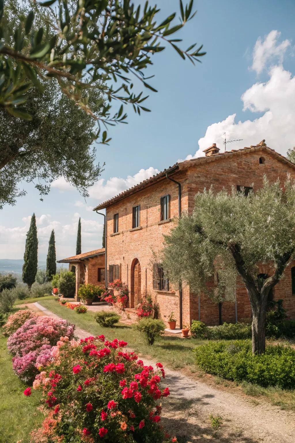 Terracotta brings Mediterranean warmth and charm.