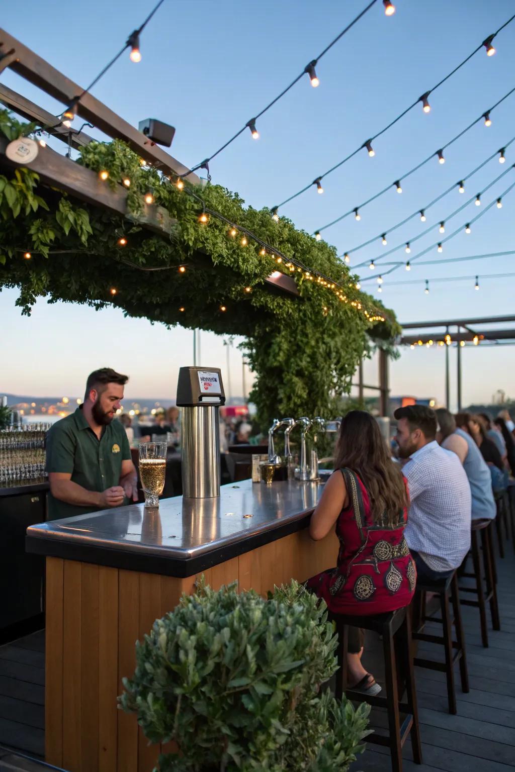 Serve fresh brews with your very own kegerator.