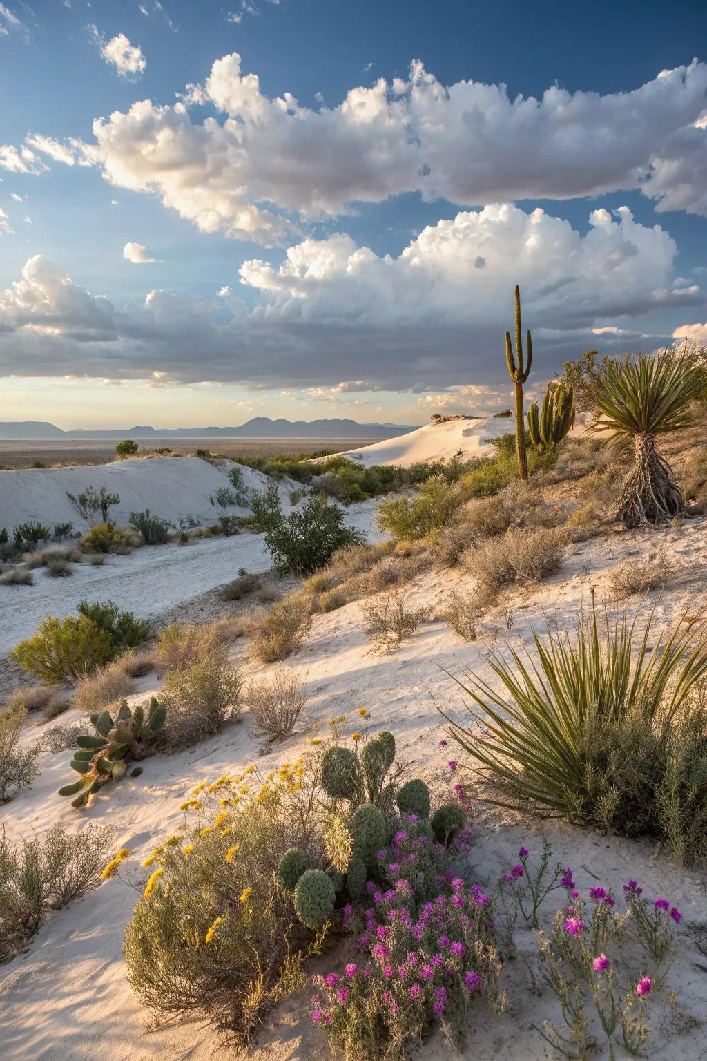 Native plants thrive with minimal effort.