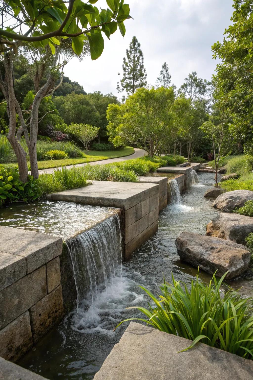 Add peace and beauty with a water feature.