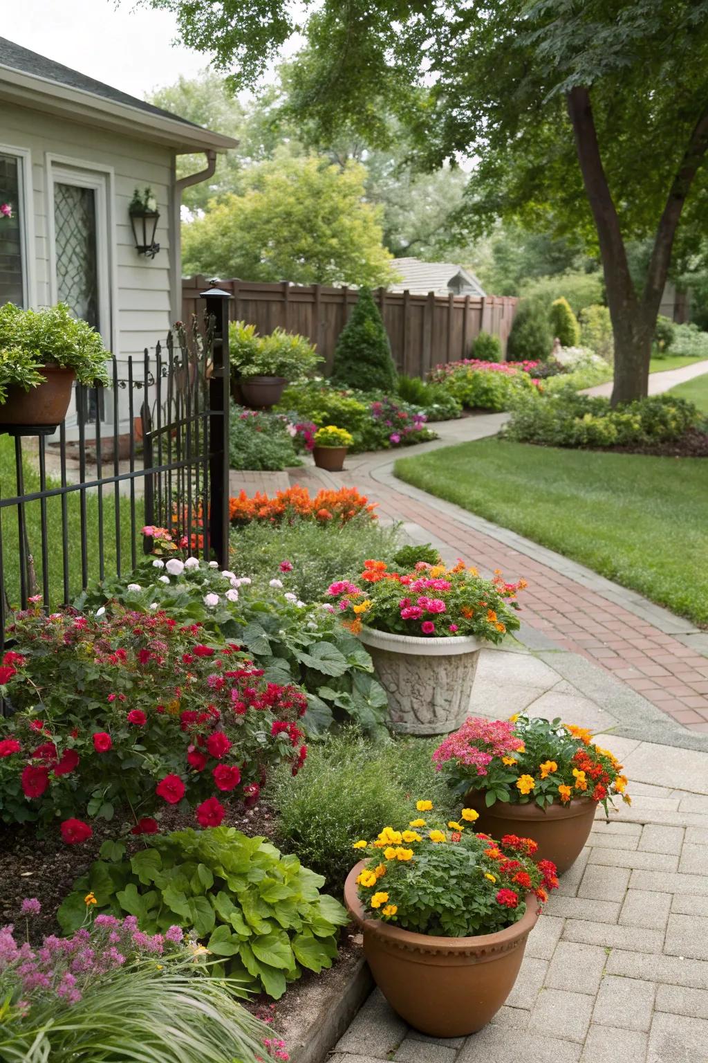 Seasonal plantings keep your landscape vibrant year-round.