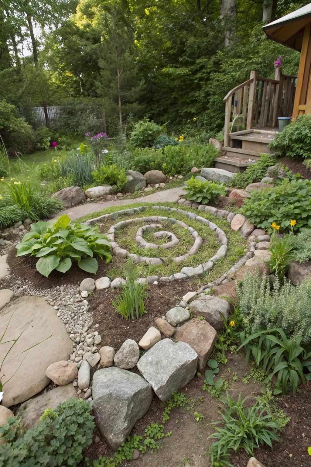 Artful arrangements divert attention through creative design.