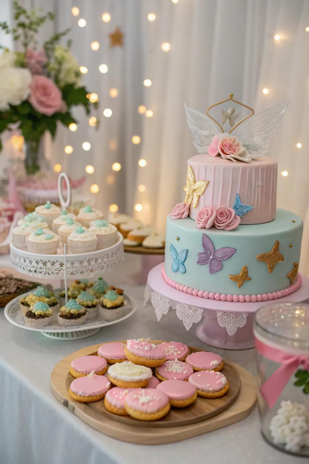 Fairy-themed desserts add a magical touch to your picnic.
