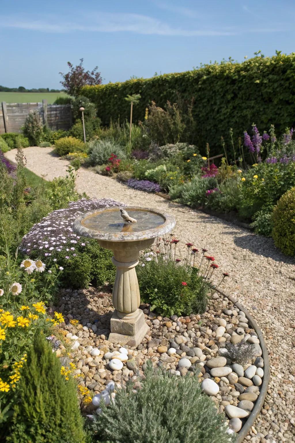 Invite wildlife with a bee-friendly gravel garden.