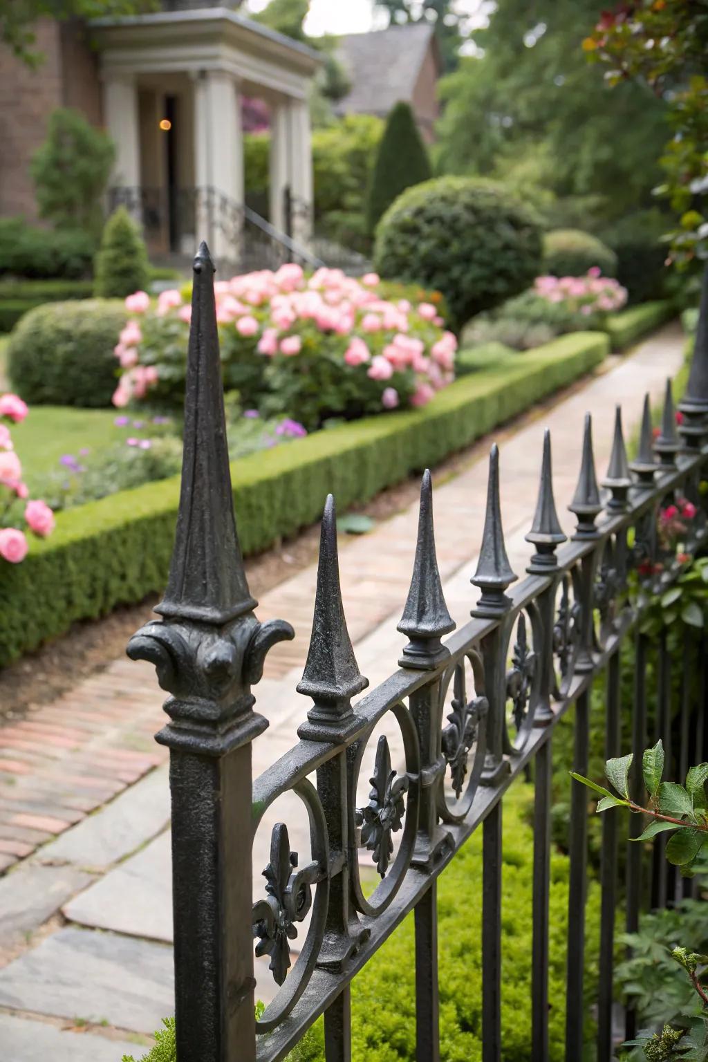 Embrace timeless elegance with classic wrought iron designs.