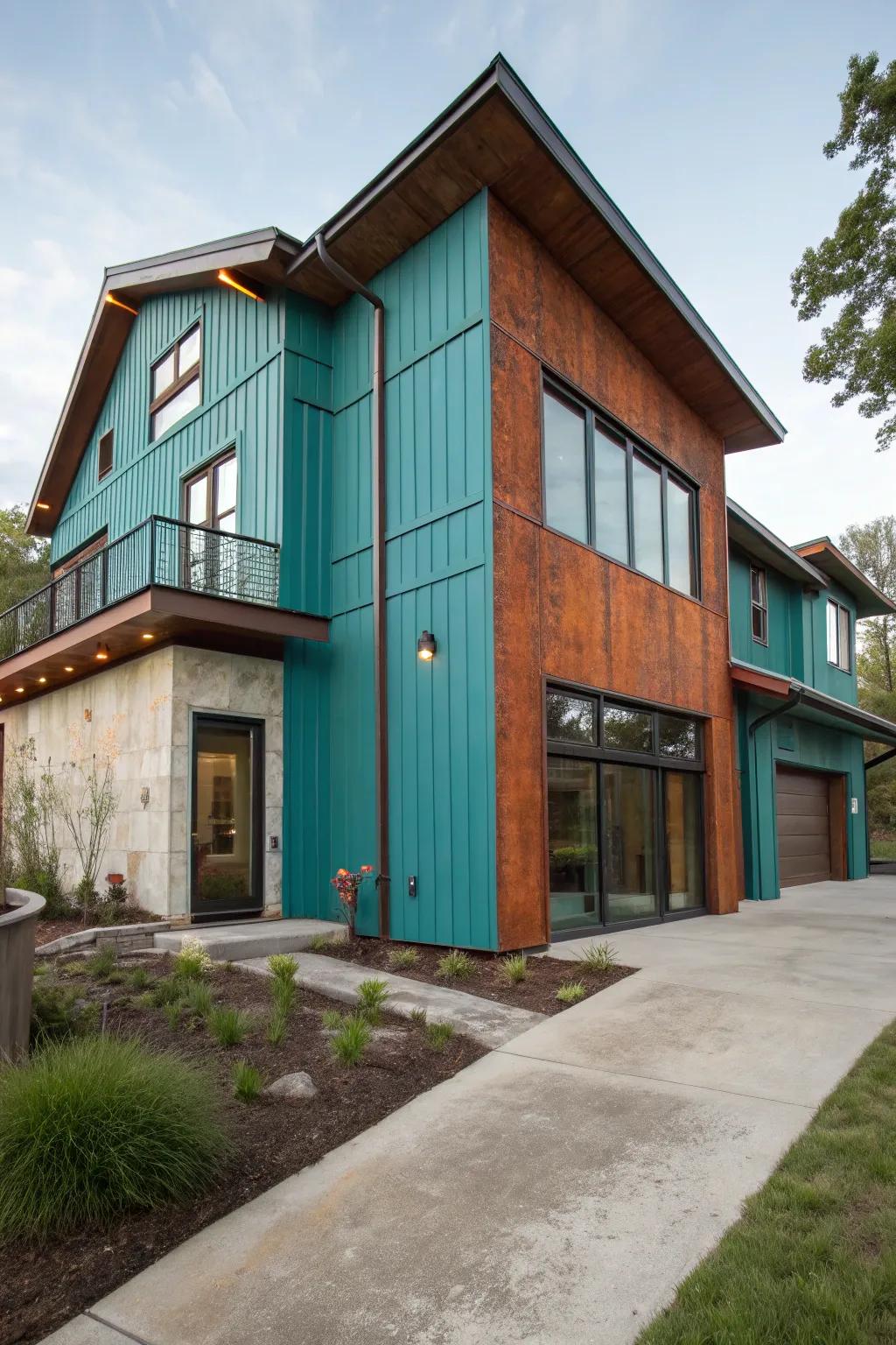 Unexpected color combinations create bold statements.