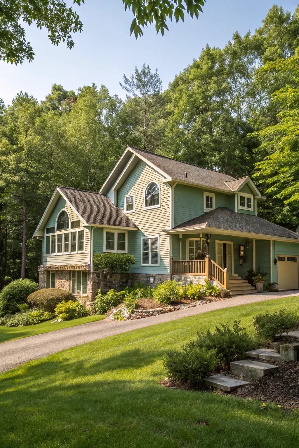 Seamless blend with natural surroundings.