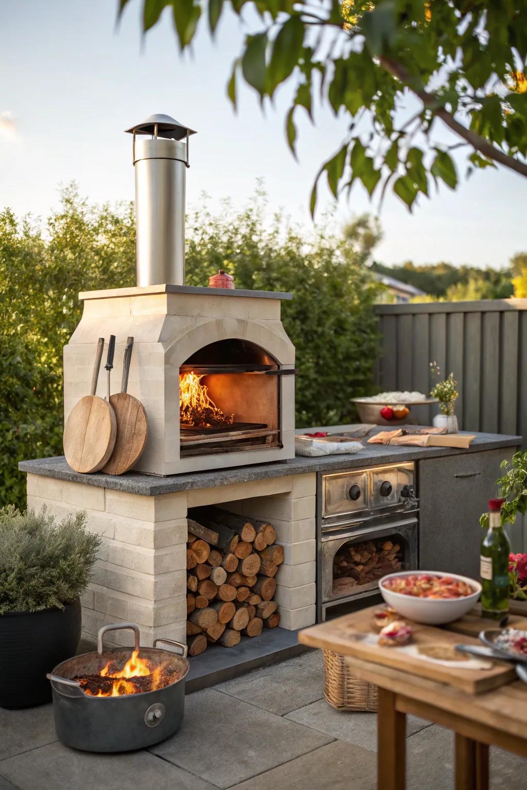 Expand your culinary horizons with a dual-chamber design.