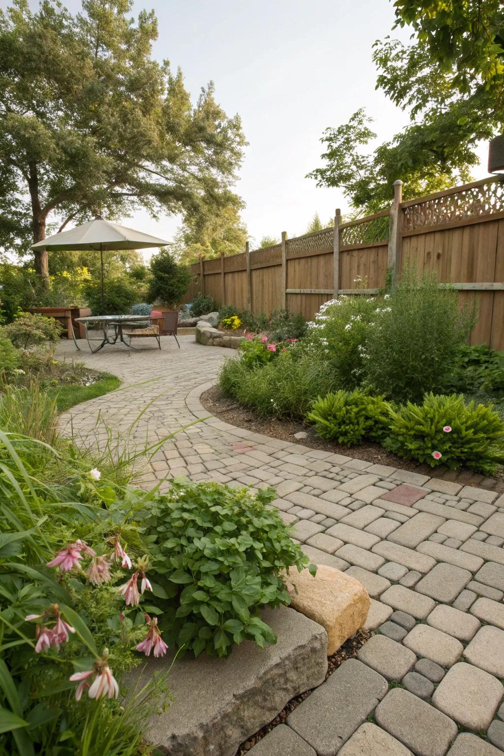 Opt for sustainable materials for an eco-friendly patio.
