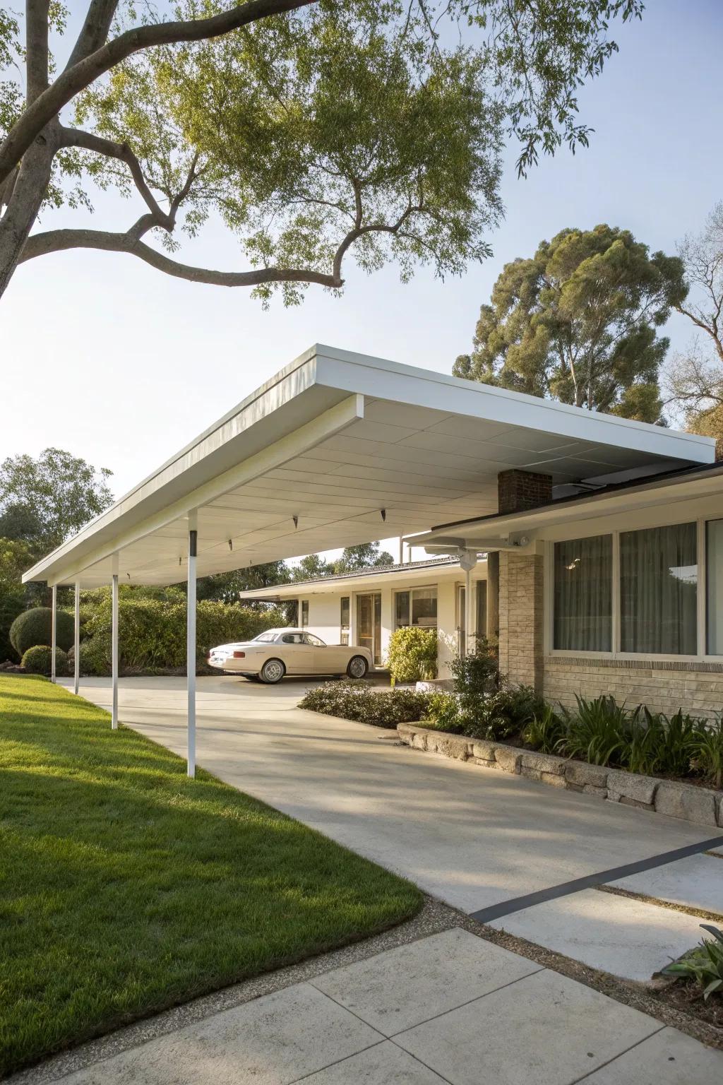 Embrace mid-century modern elegance.