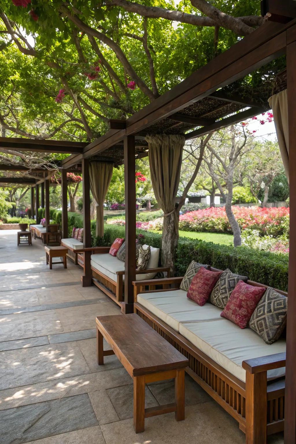 A welcoming seating area perfect for relaxation.