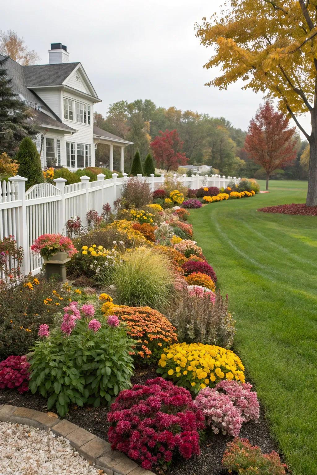 Seasonal plantings ensure your yard stays vibrant year-round.