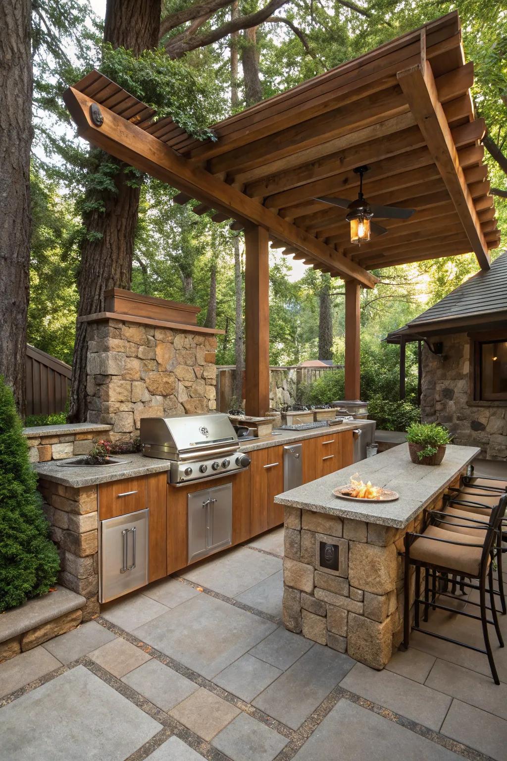 Nature-inspired designs offer a seamless blend with your landscape.