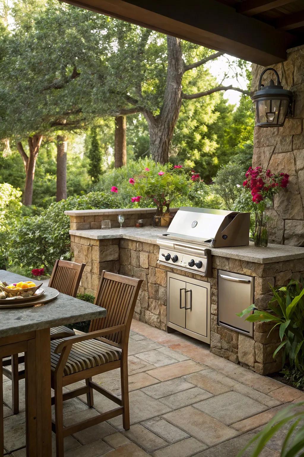 Compact units make the most of available space.