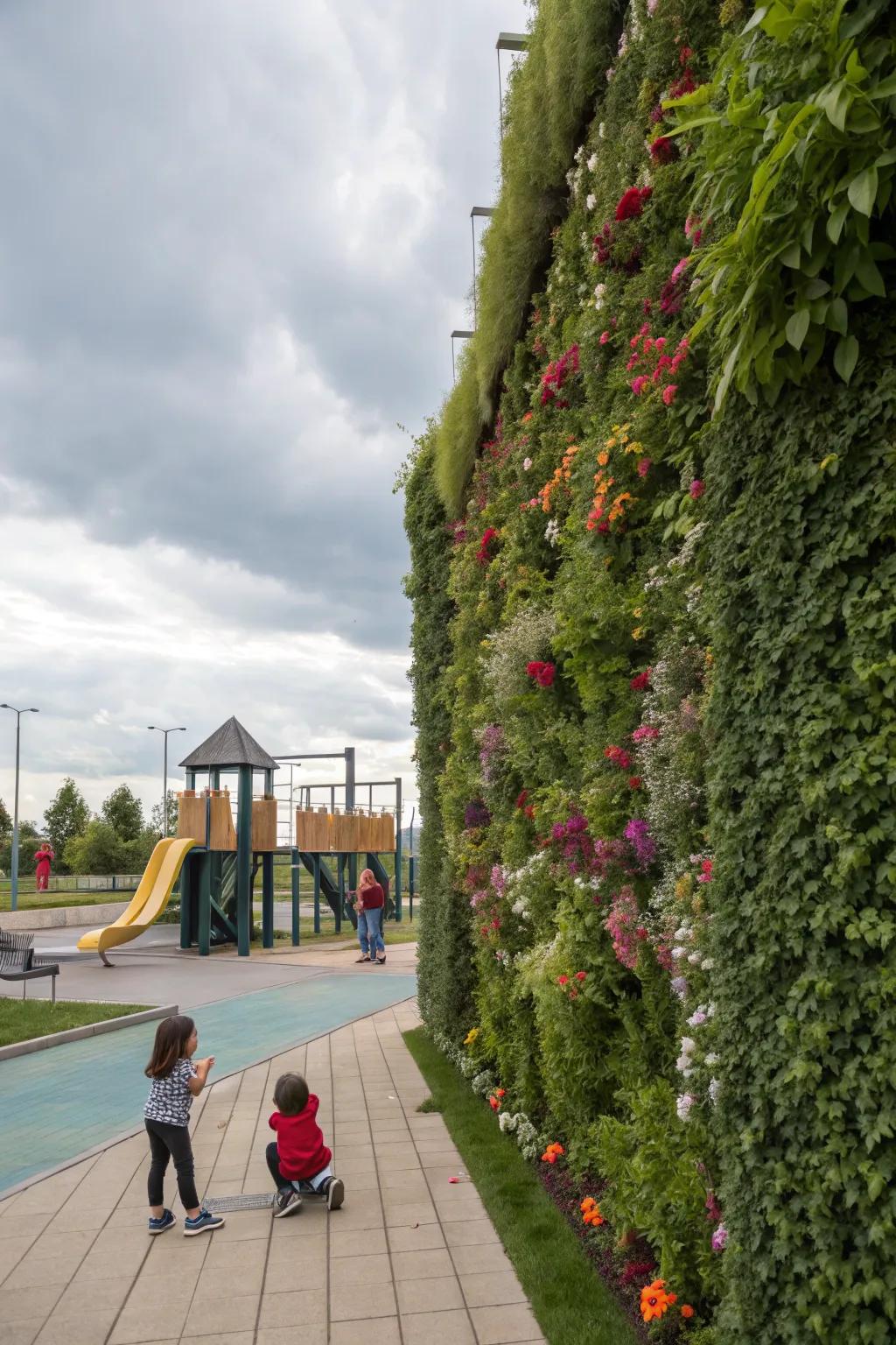 Turn walls into living art with a vertical garden full of life and color.