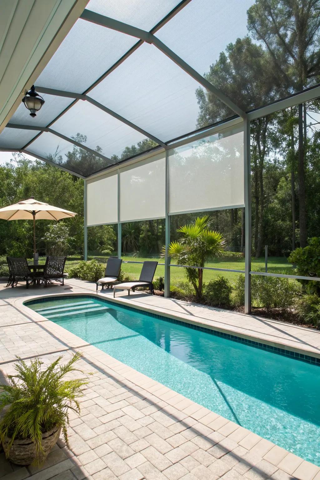 Stay cool and shaded with versatile sunshades.
