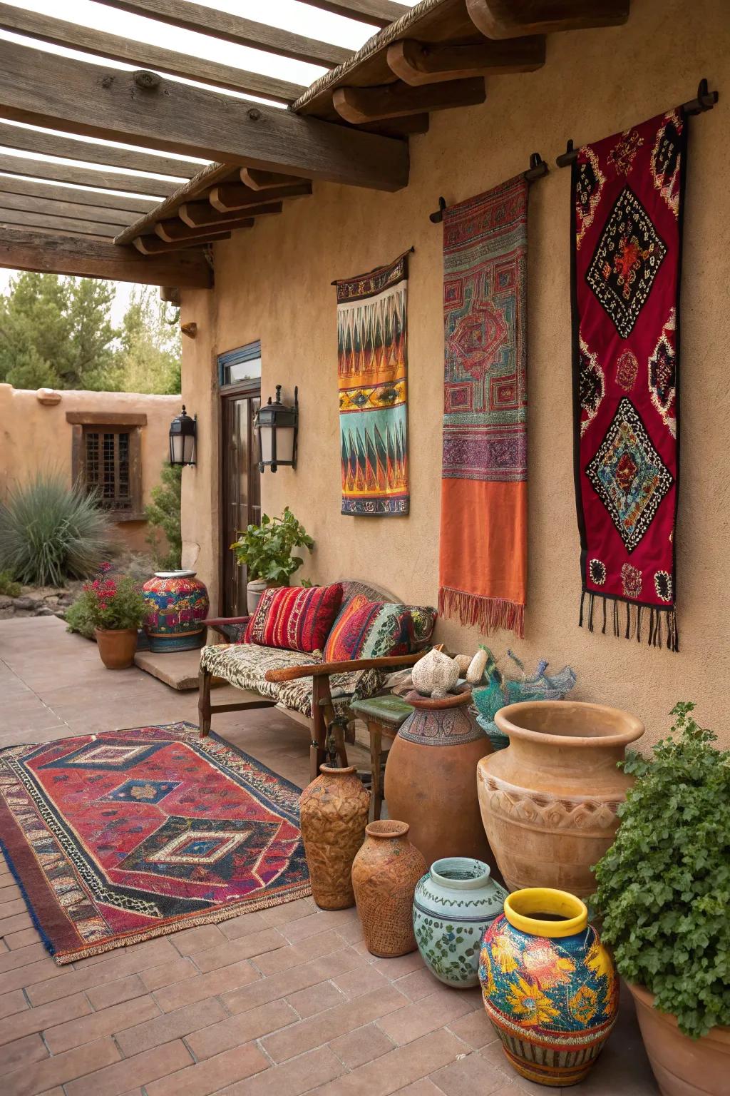 Cultural touches add depth and personality to your space.