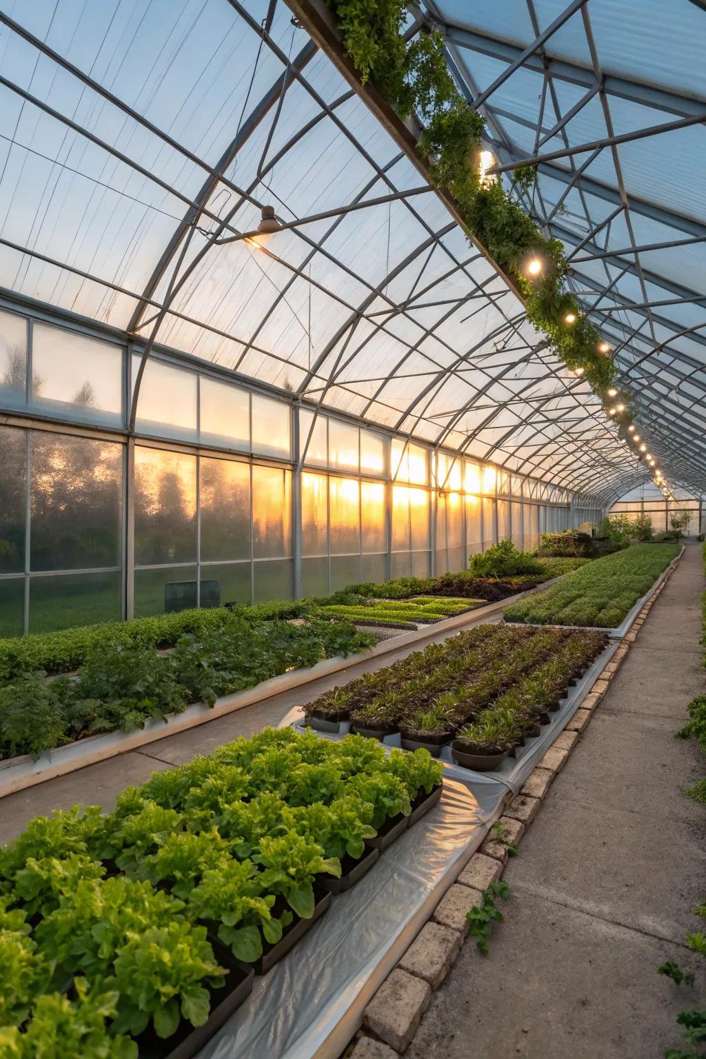 Subterranean greenhouses: blending earth's warmth with modern design.
