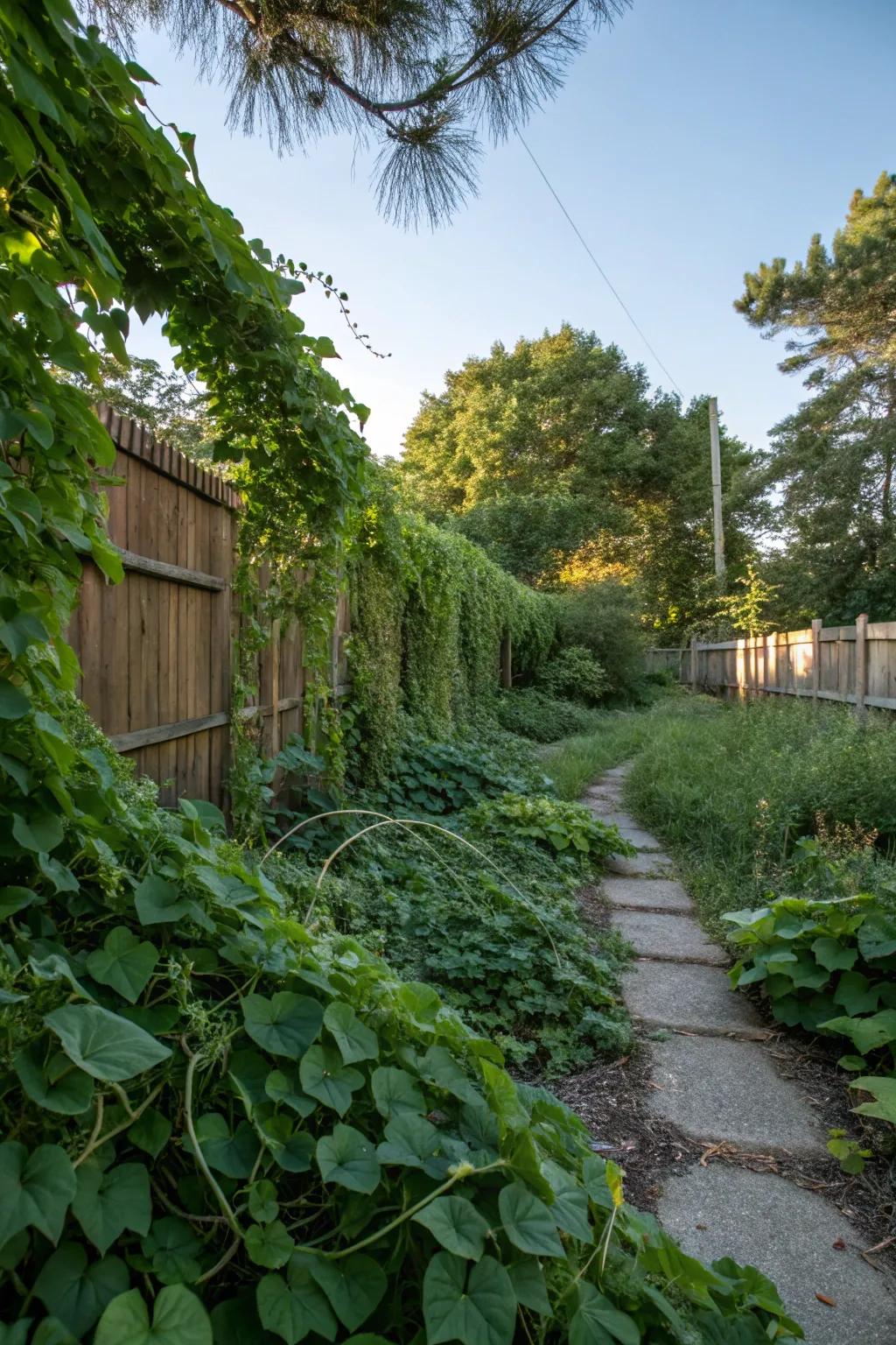 Ground covers provide a lush, low-maintenance landscape.