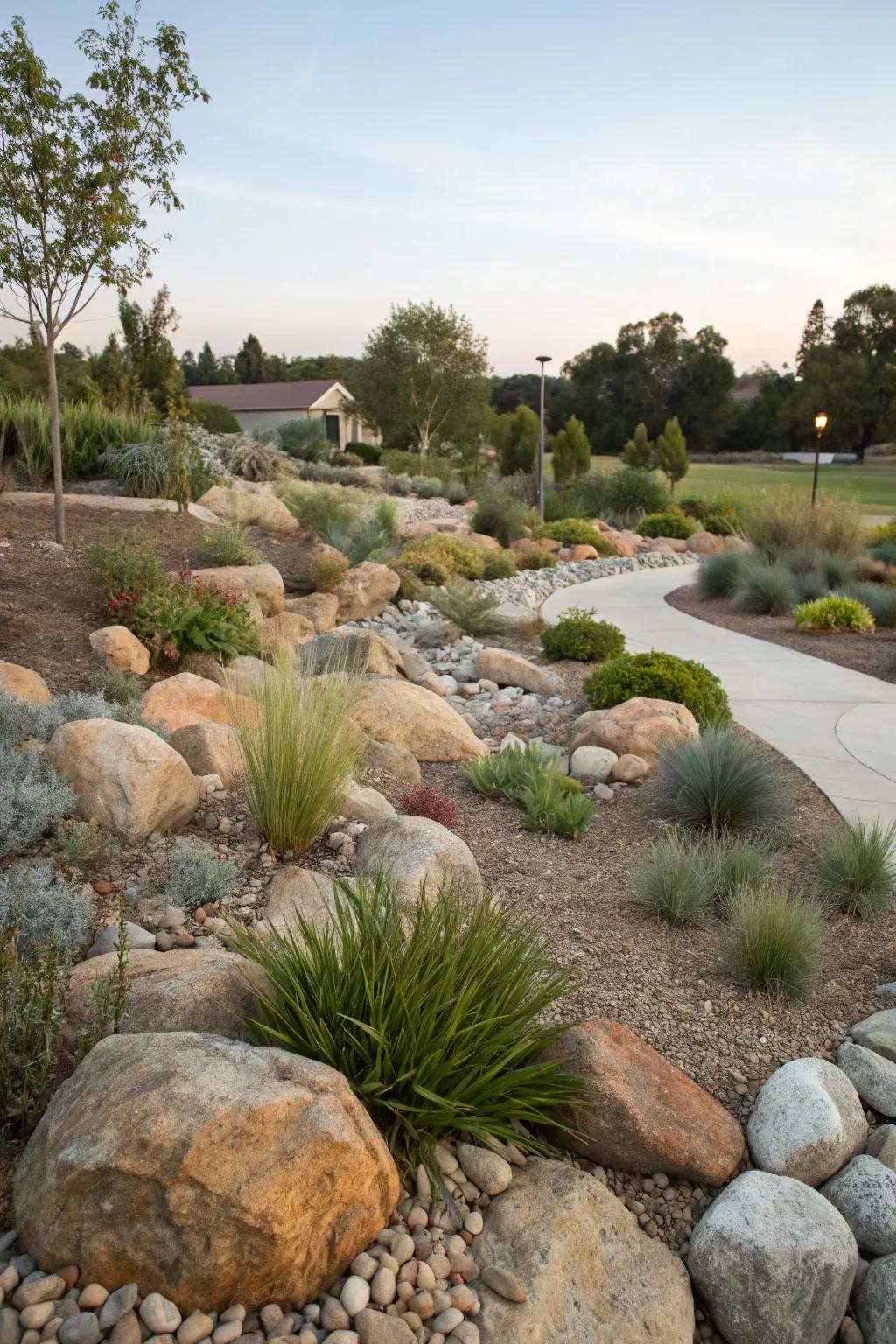 Sculptural beauty with minimal care.