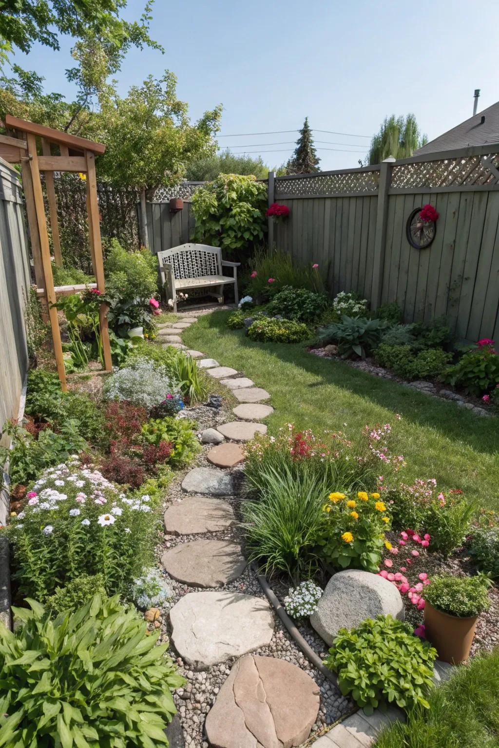 Small space, big impact.