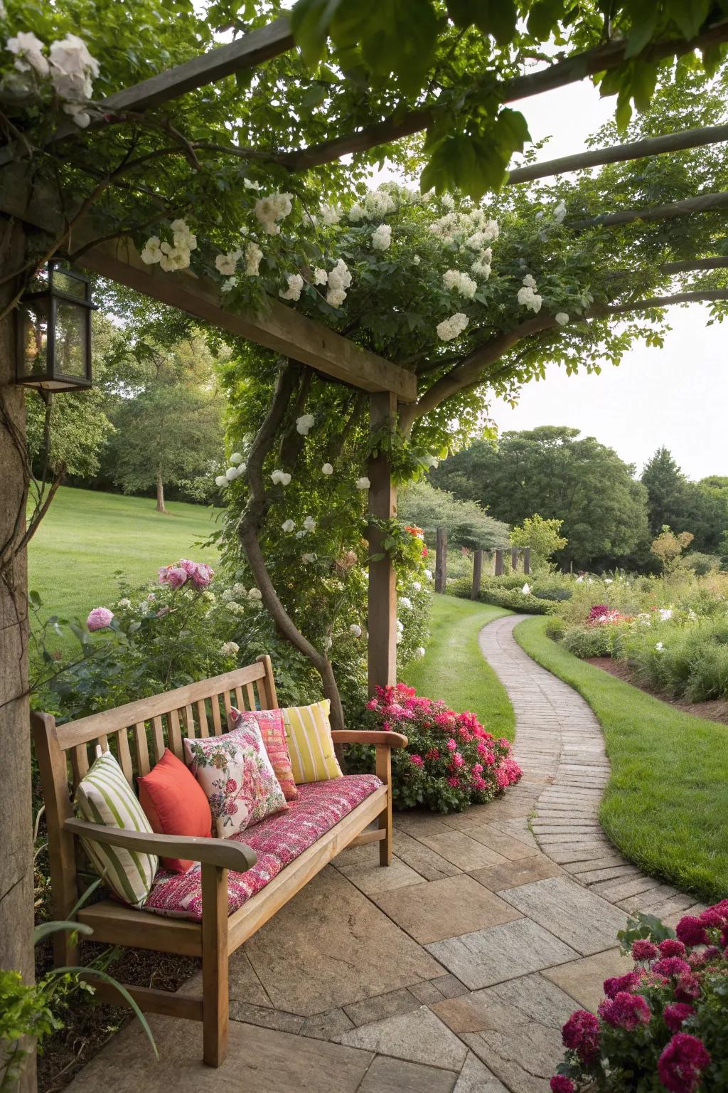 Sit back and enjoy your garden retreat.