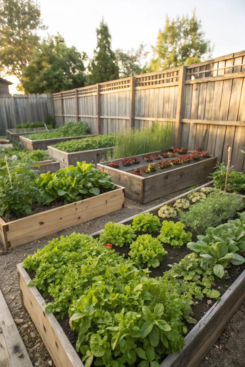 Elevate your garden game with raised beds.