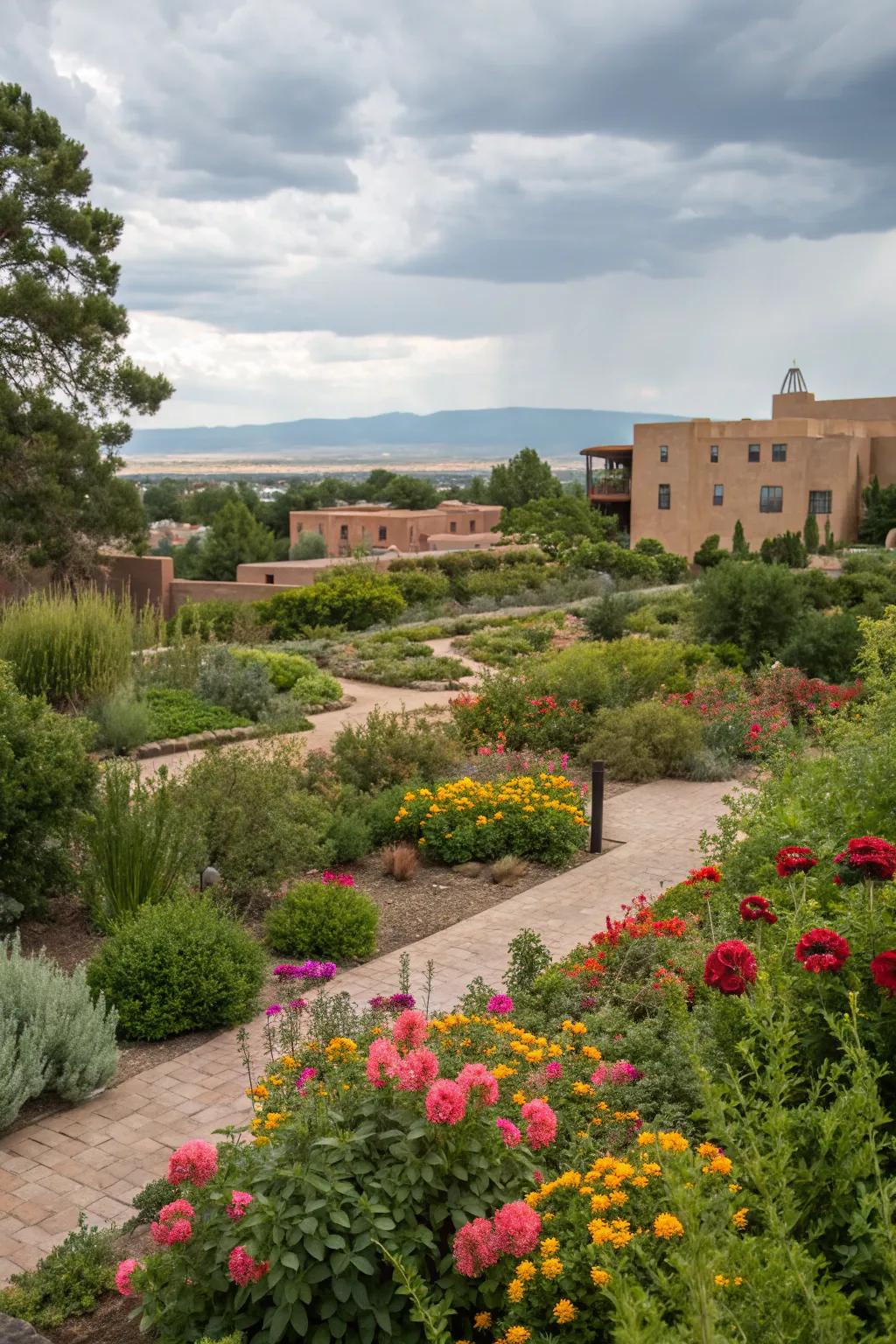 Infuse energy with colorful planting.