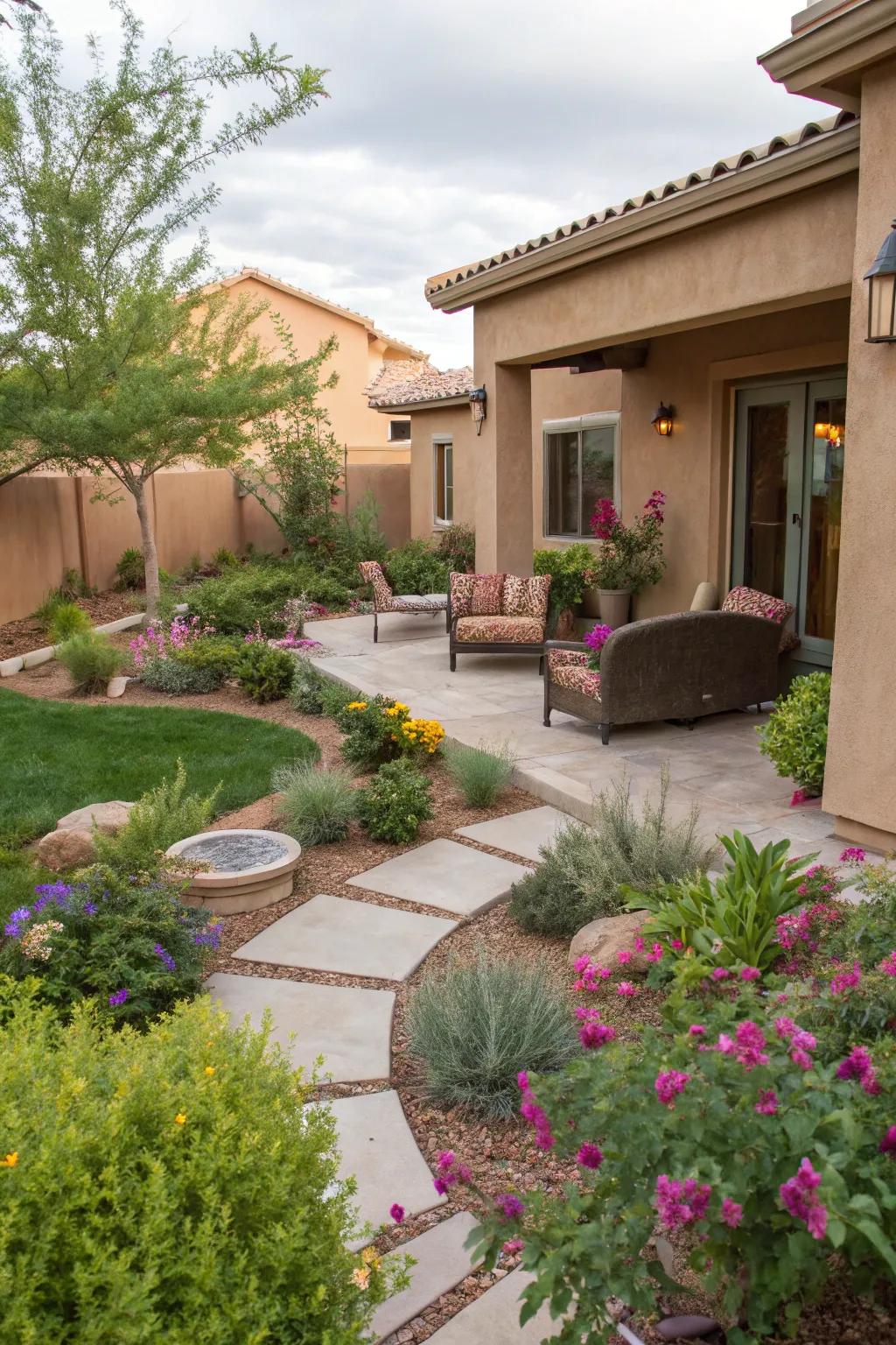 Utilize every inch with side yard transformations.