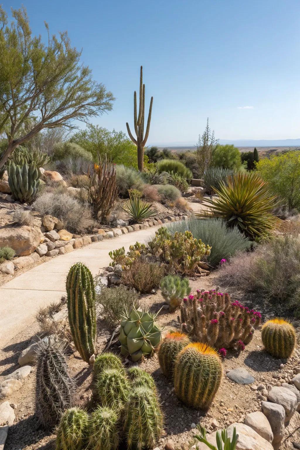 Blend seamlessly with native plant integration.