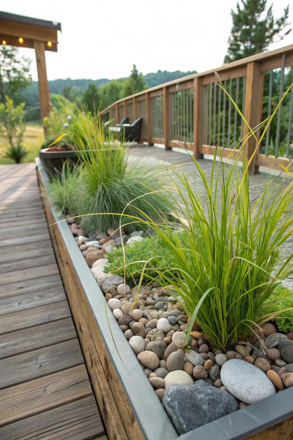 A petite prairie rock garden that evokes wide-open spaces.