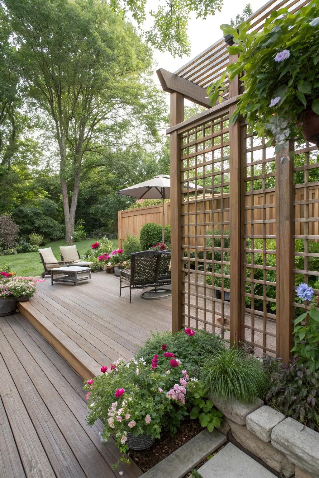 Modular trellis systems offer adaptable solutions for changing garden needs.