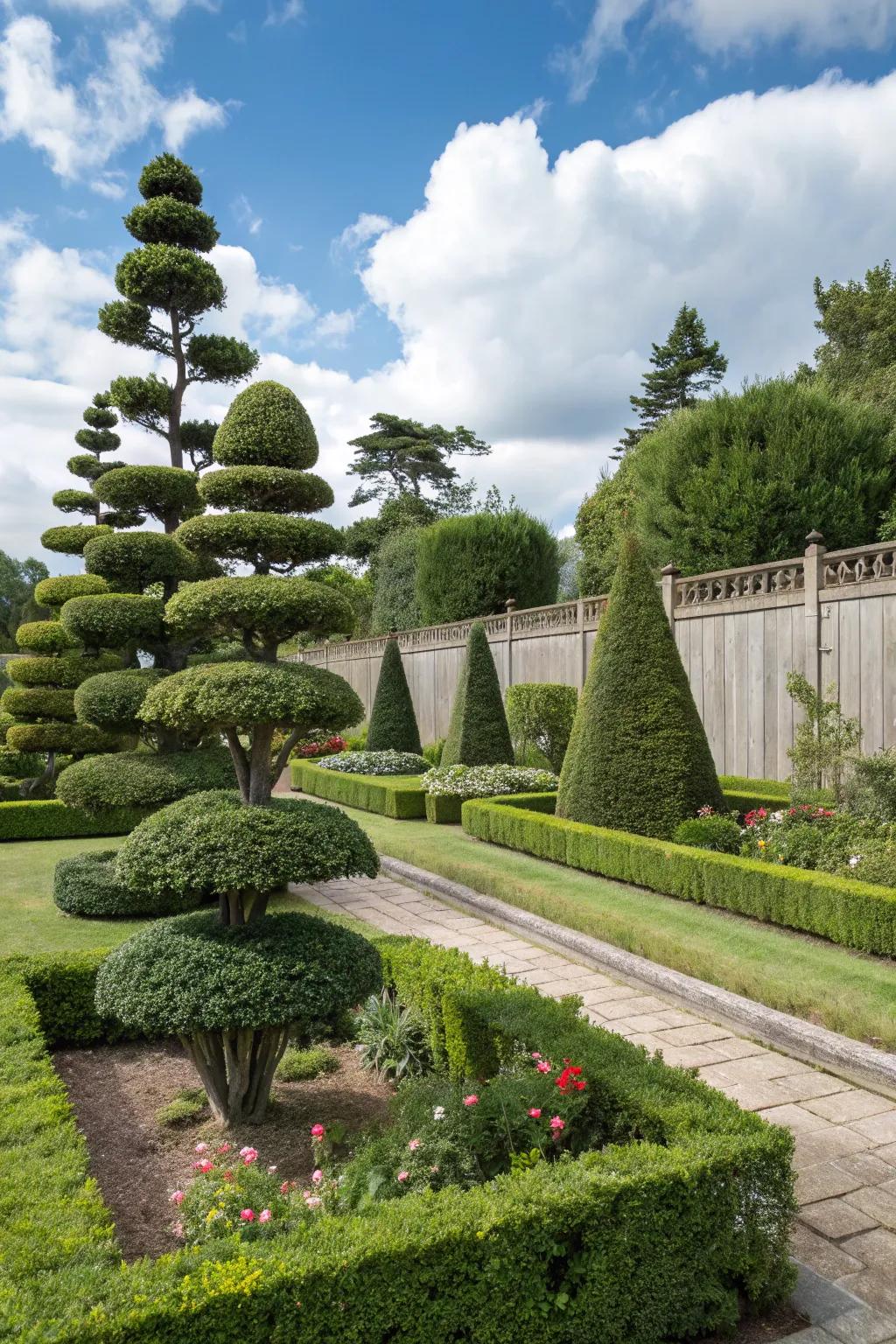 Layered plantings introduce depth and dimension to your garden.
