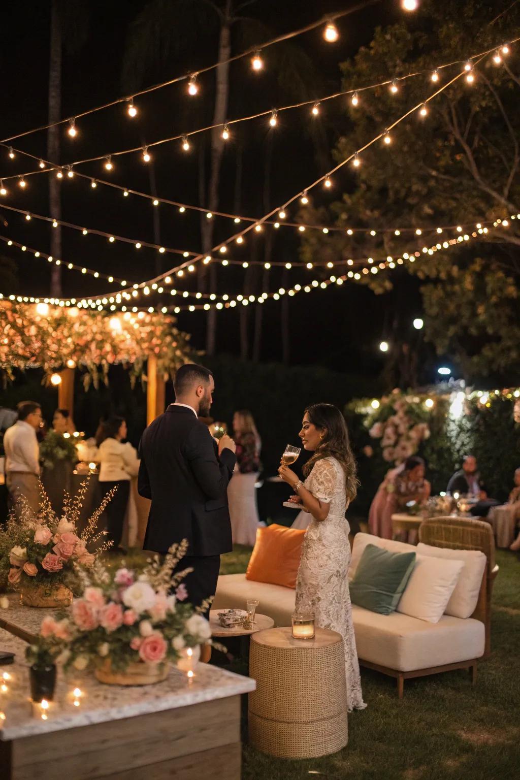 Raise a glass to good times with a stylish garden cocktail party.