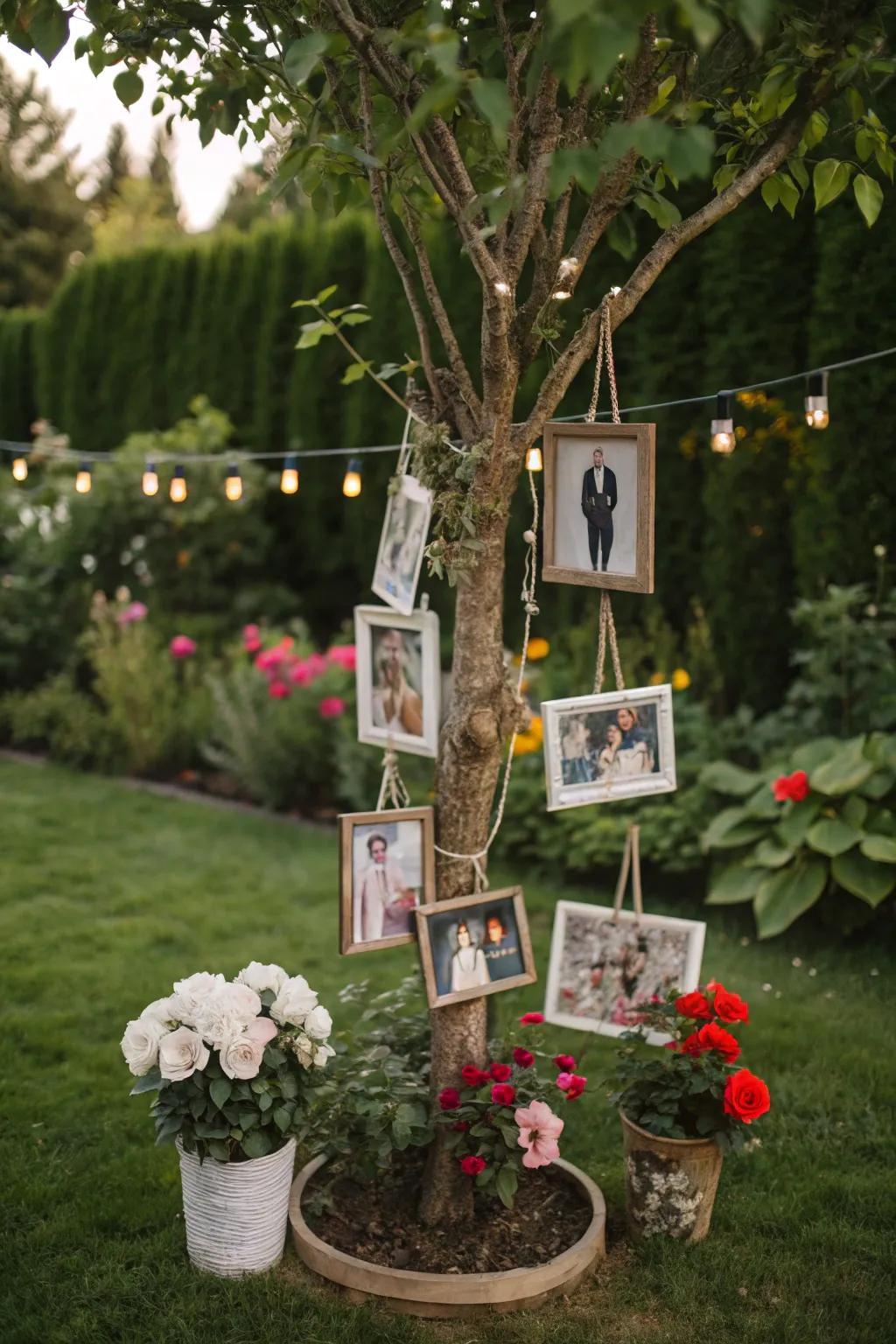 A family tree celebrating cherished memories.