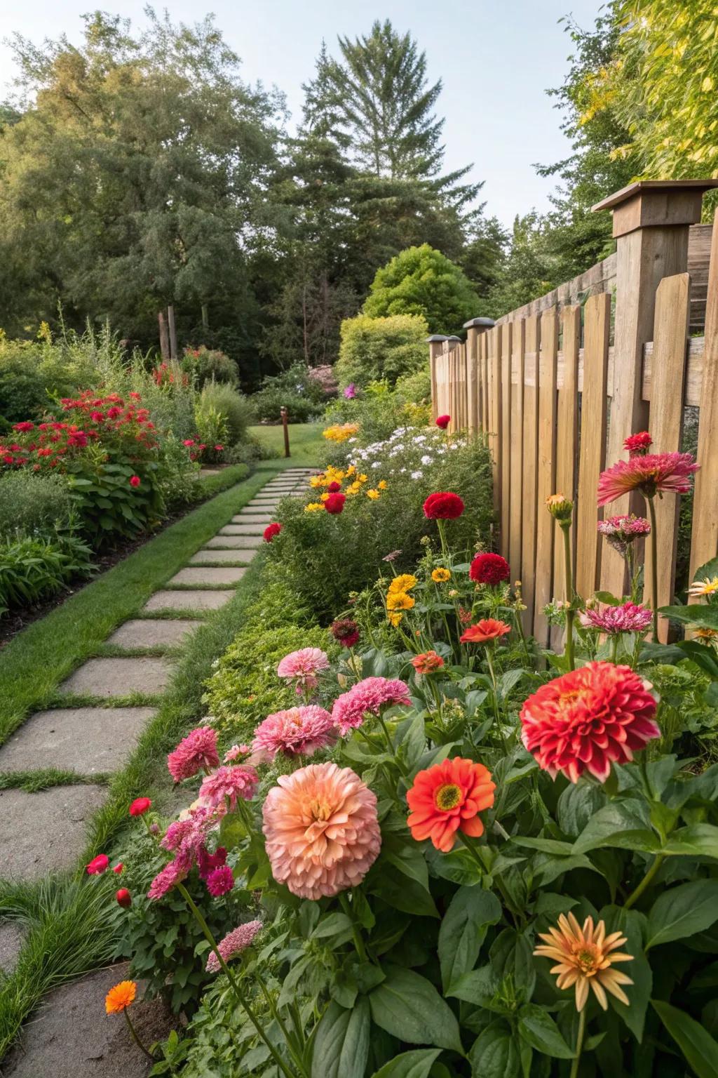 Seasonal blooms ensuring year-round beauty.