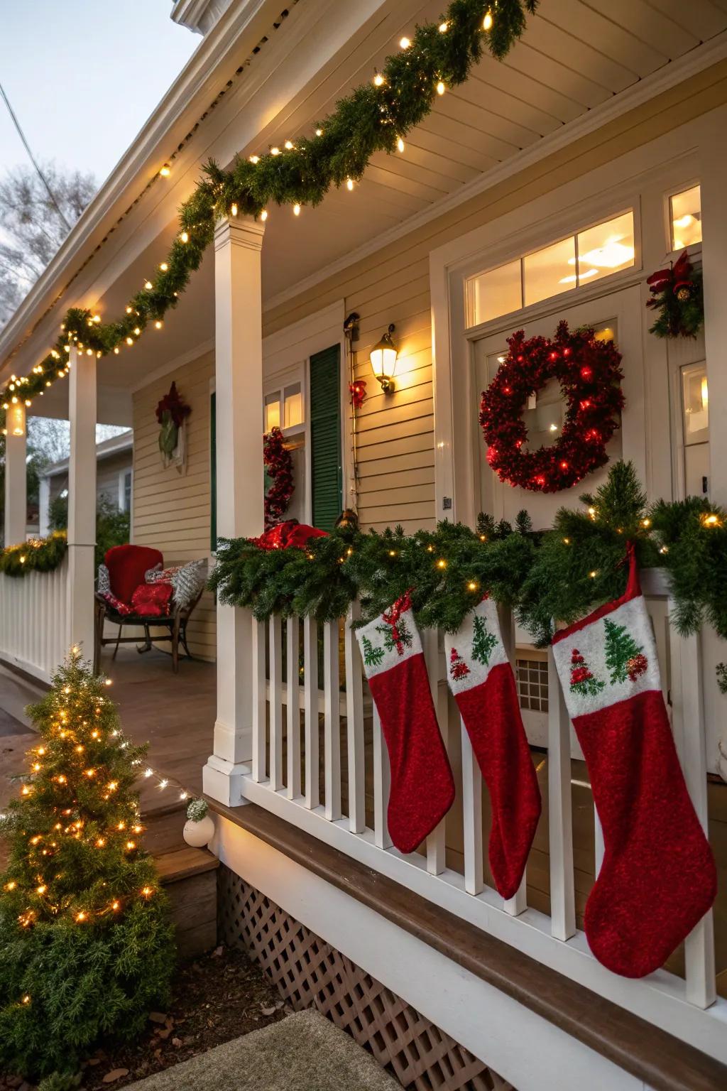 A unified color theme creates a cohesive and festive look.